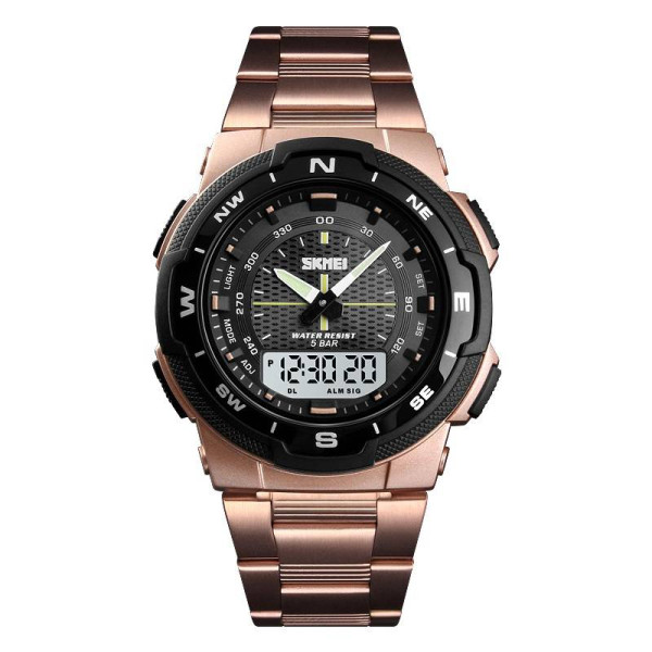 Мужские часы Skmei 1370RG Rose Gold фото 1
