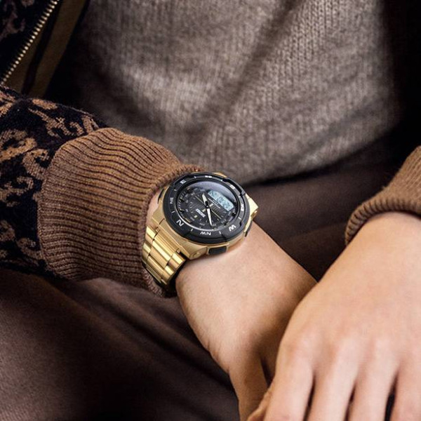 Мужские часы Skmei 1370GD Gold фото 4