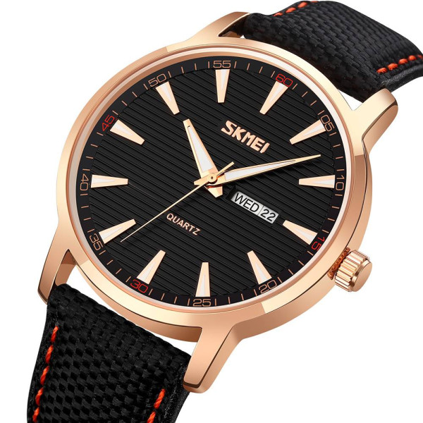 Чоловічий годинник Skmei 9303RGBK Rose Gold-Black фото 3