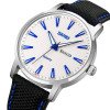 Чоловічий годинник Skmei 9303SIBU Silver-Blue фото 3