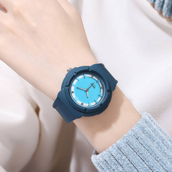 Жіночий годинник Skmei 2011BU Blue фото 4