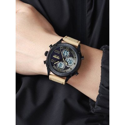 Skmei 1975LLTBNWT Light Brown-White Leather.