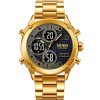 Чоловічий годинник Skmei 1975SGDBK Gold-Black Steel фото 2