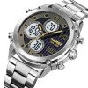 Чоловічий годинник Skmei 1975SSIWT Silver-White Steel фото 3