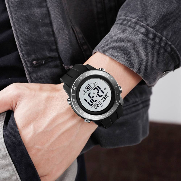 Мужские часы Skmei 1524BKWT Black-White фото 4