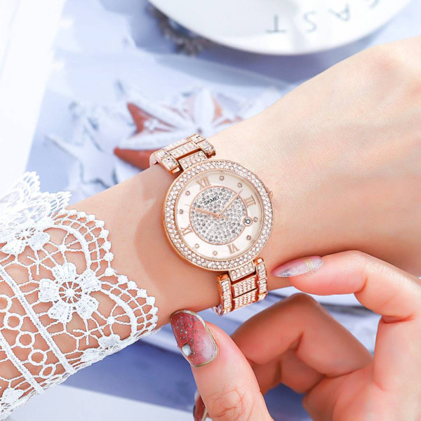 Жіночий годинник Skmei 1739RG Rose Gold фото 4