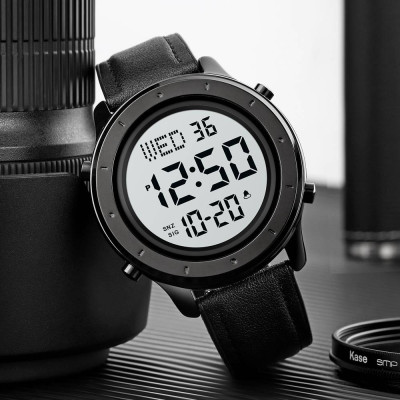 Skmei 1864LBKWT Black-White Leather