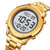 Мужские часы Skmei 1864SGDWT Gold-White Steel фото 3