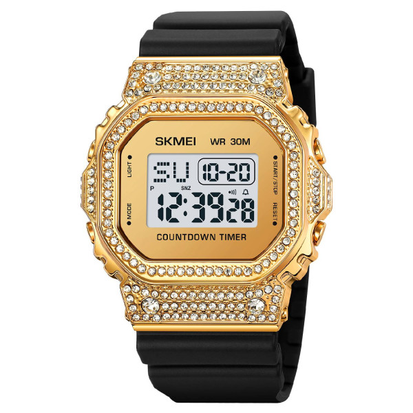 Жіночий годинник Skmei 2000GD Gold фото 1