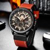 Чоловічий годинник Curren 8380 Black-Brown фото 3