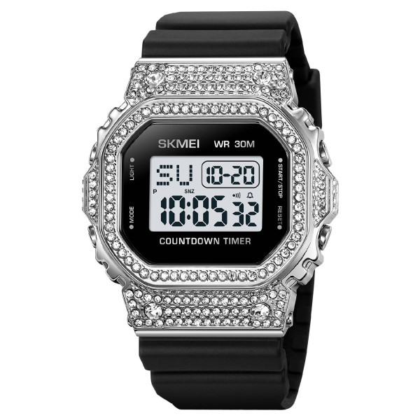 Женские часы Skmei 2000SI Silver фото 1