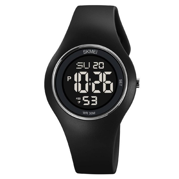 Жіночий годинник Skmei 2026BKSIBK Black-Silver-Black