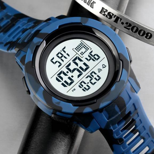 Мужские часы Skmei 1731CMBUWT Camo Blue-White фото 4