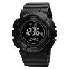 Чоловічий годинник Skmei 2077BK Black+Compass фото 2