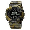 Чоловічий годинник Skmei 2077AGCM Army Green Camo+Compass фото 2