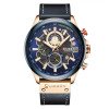 Чоловічий годинник Curren 8380 Blue-Cuprum фото 2