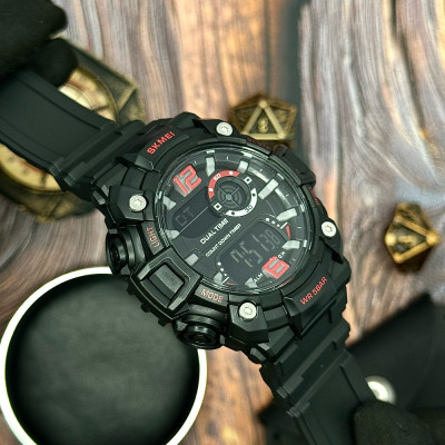 Чоловічий годинник Skmei 2018RDBK Red-Black