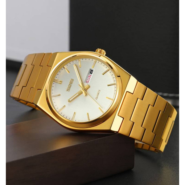 Мужские часы Skmei 9288GDSI Gold-Silver фото 4