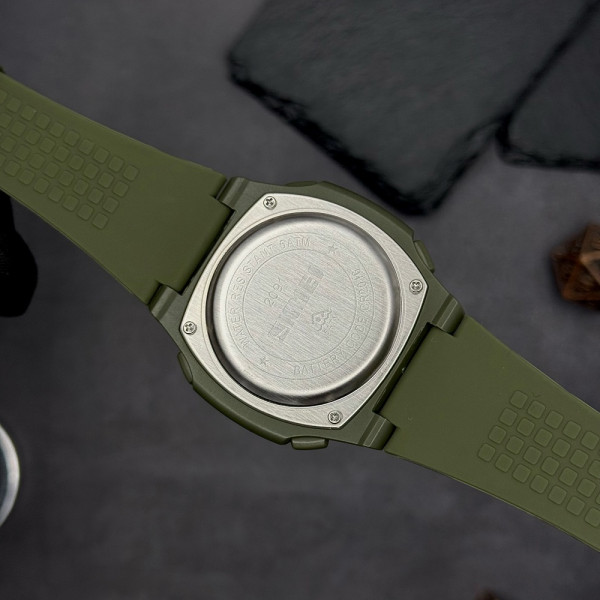 Мужские часы Skmei 2091AGWT Army Green White фото 11