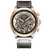Чоловічий годинник Curren 8380 Cuprum-Silver-Brown фото 2