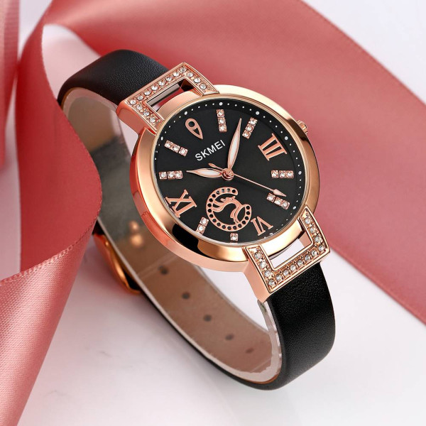 Жіночий годинник Skmei 1977BKBK Black-Black фото 5
