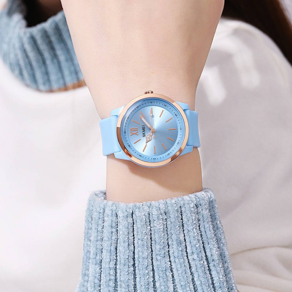 Жіночий годинник Skmei 2008BU Blue фото 4