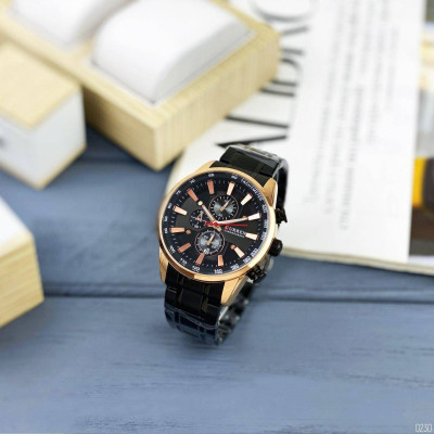 Curren 8351 Black-Cuprum