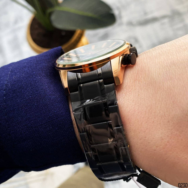 Мужские часы Curren 8351 Black-Cuprum фото 10