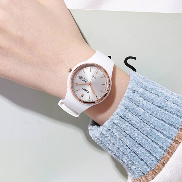 Женские часы Skmei 2057WT White фото 4