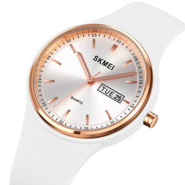 Жіночий годинник Skmei 2057WT White фото 3