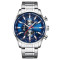 Curren 8351 Silver-Blue
