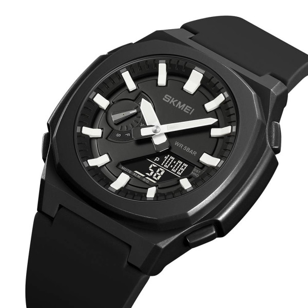 Мужские часы Skmei 2091BKWTBK Black-White-Black фото 3