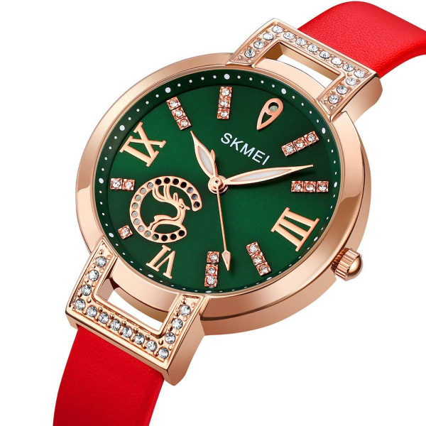 Жіночий годинник Skmei 1977RD Red фото 3