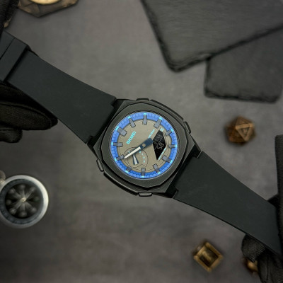 Мужские часы Skmei 2091BKBUBK Black-Blue-Black