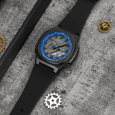 Skmei 2091BKBUWT Black-Blue-White SALE