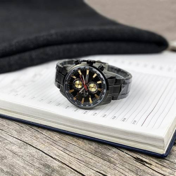 Чоловічий годинник Curren 8351 Black-Gold фото 4