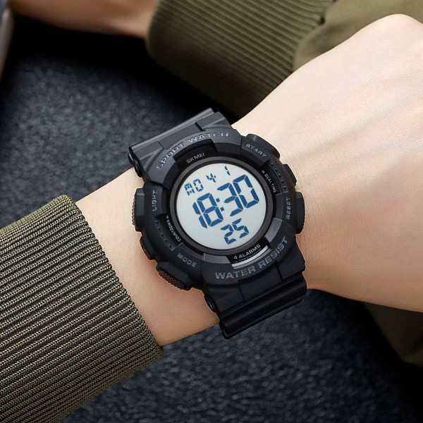 Чоловічий годинник Skmei 2081BKWT Black-White фото 5