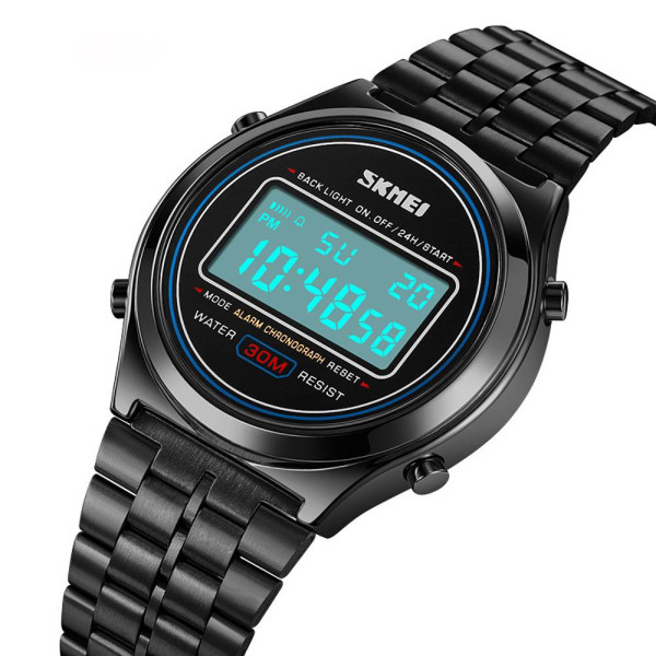 Чоловічий годинник Skmei 2146BK Black фото 3