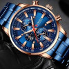 Мужские часы Curren 8351 Blue-Cuprum фото 3