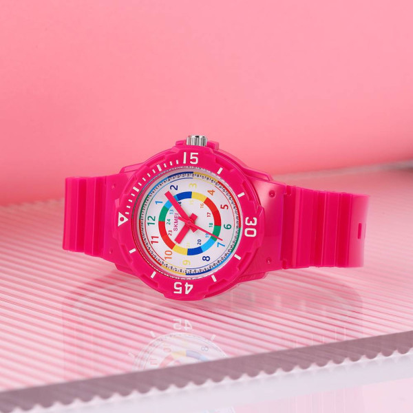Дитячий годинник Skmei 2012PK Pink фото 4
