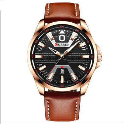 Curren 8379 Cuprum-Black-Brown