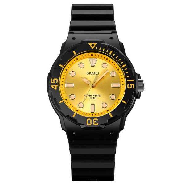 Женские часы Skmei 2012BKGD Black-Gold фото 1