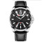 Curren 8379 Silver-Black