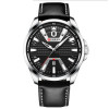 Чоловічий годинник Curren 8379 Silver-Black фото 2