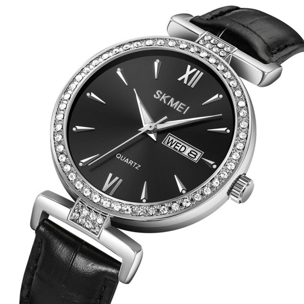 Женские часы Skmei 2090SIBK Silver-Black фото 3
