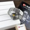 Чоловічий годинник Curren 8375 Silver-Black фото 7