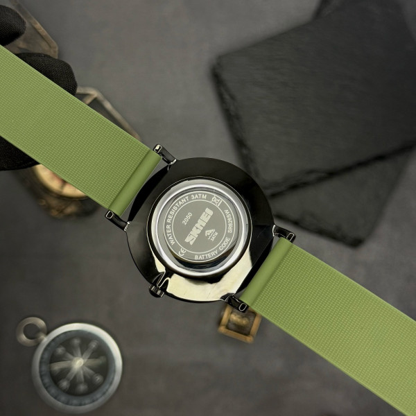 Жіночий годинник Skmei 2050AG Army Green фото 8