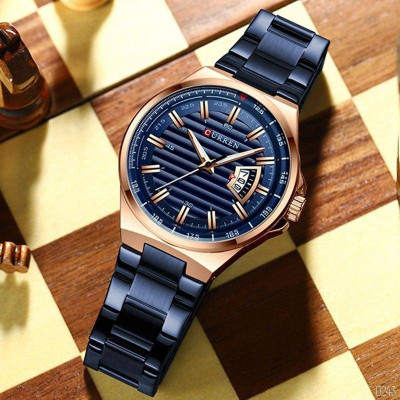 Curren 8375 Blue-Cuprum