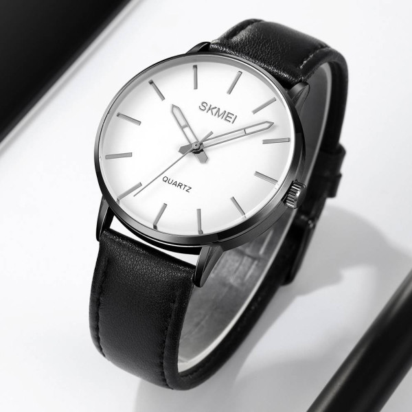 Чоловічий годинник Skmei 2074BKWT Black-White фото 4