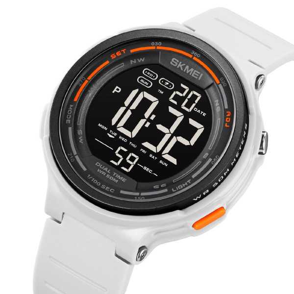 Мужские часы Skmei 1841WT White фото 3